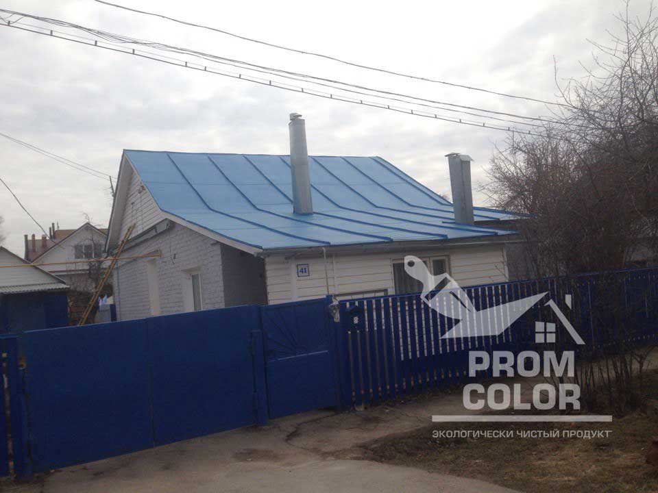 г. Рязань ул. Корнилова, крыша спустя 2 года